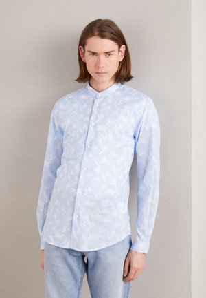 SHIRT SEOUL IN PRINTED FABRIC - Shirt - sky blue