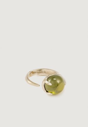CLIMAX RING UNISEX - Prsten - silver-coloured/green