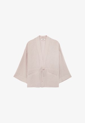 Koton, TIE-DETAIL KIMONO. - Chaqueta fina - brown