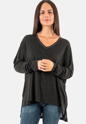 LUCHA - T-shirt à manches longues - noir