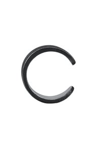 KUZZOI BOLD BASIC CUFF - Einzelner Ohrring - schwarz