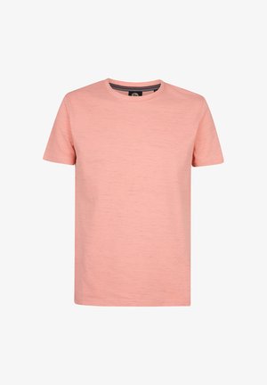 Petrol Industries, MEN T-SHIRT SS - Basic T-shirt - light coral