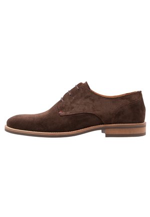 Tommy Hilfiger, Veterschoenen - dark brown
