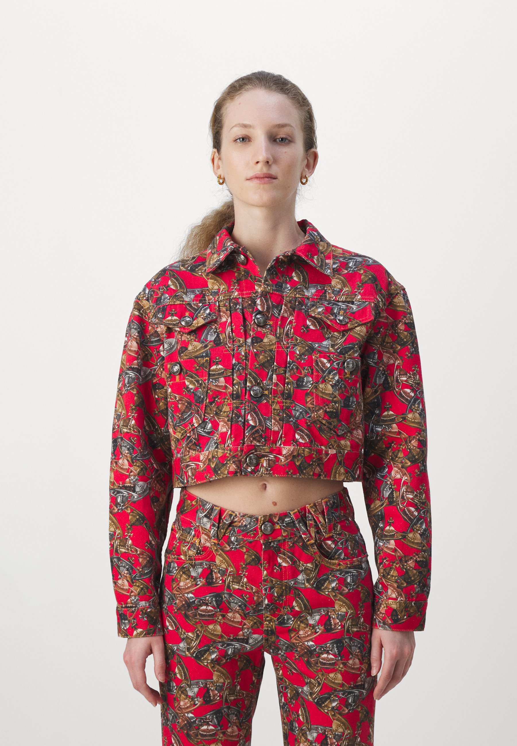 Vivienne Westwood CROPPED MARLENE JACKET - Denim jacket