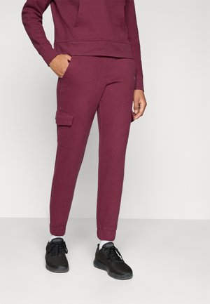 MINI LOGO SLIM FIT CARGO JOGGER WITH POCKETS - Tréningruha alsók - syrah