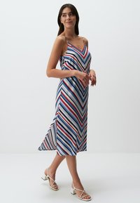 Jimmy Key MIDI WITH V-NECK STRAPS - Freizeitkleid - blue