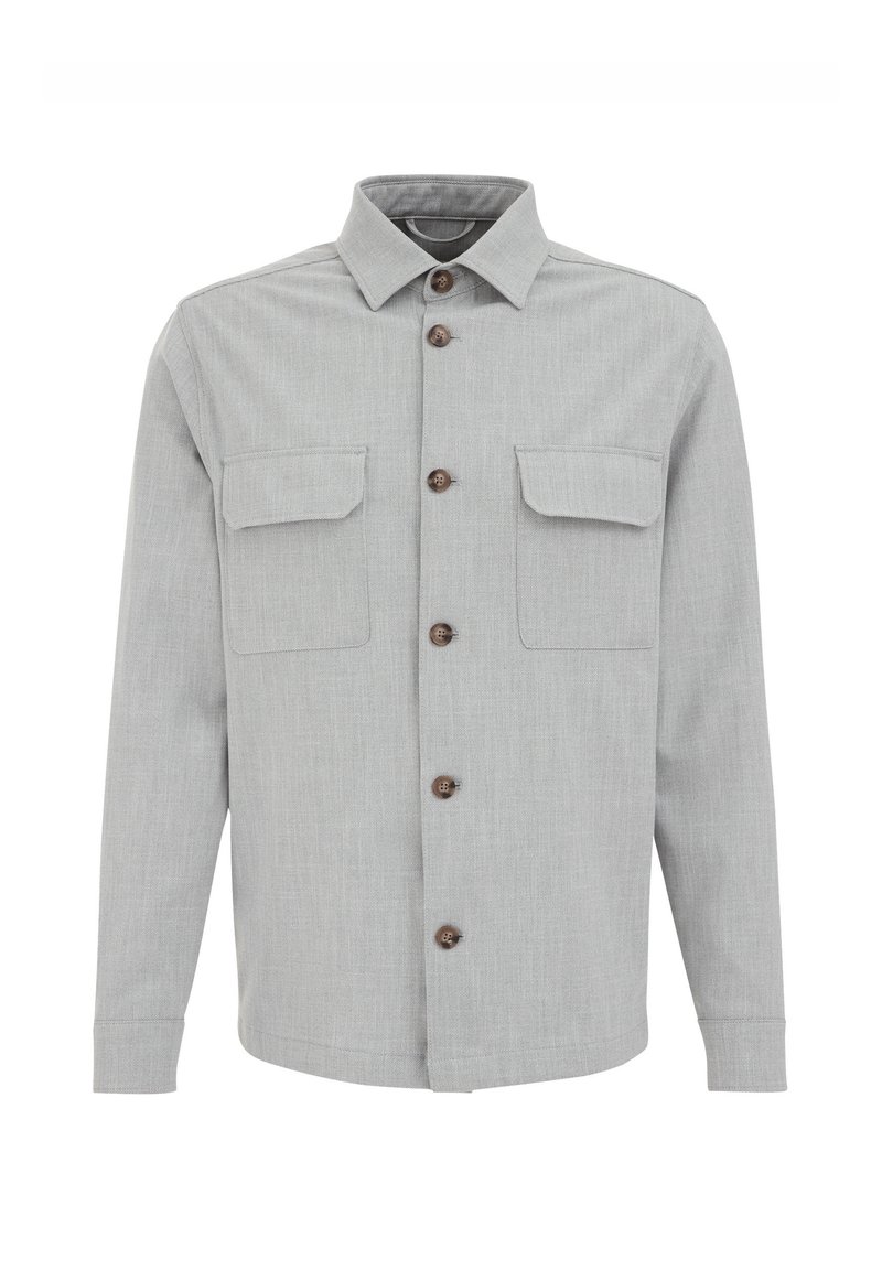 WE Fashion Lichte jas lichtgrijs