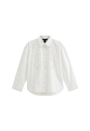 New Look EMBROIDERED  - Chemisier - off white