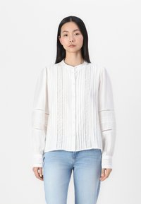 VILA VIANNA DETAIL SHIRT - Overhemdblouse - birch