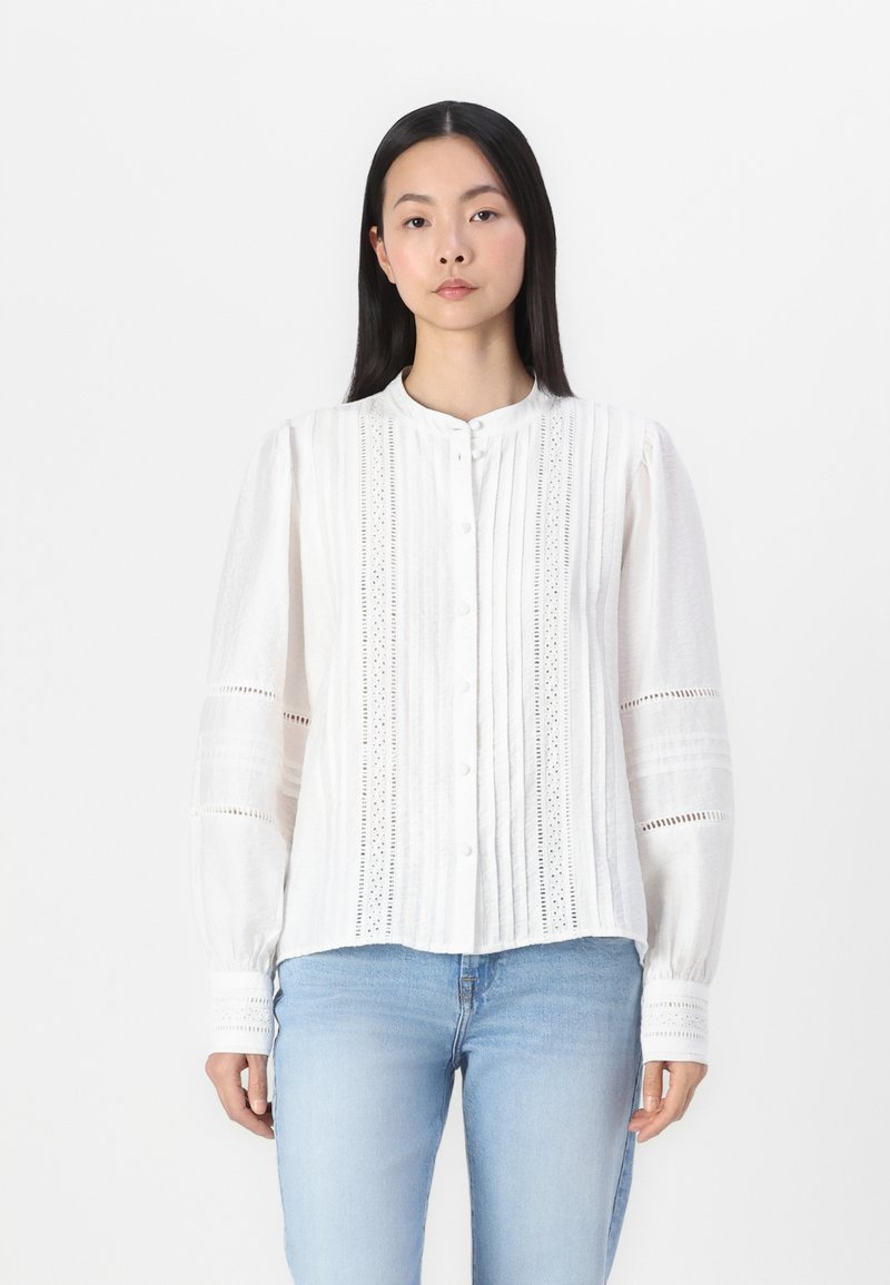 VILA VIANNA DETAIL SHIRT - Overhemdblouse - birch