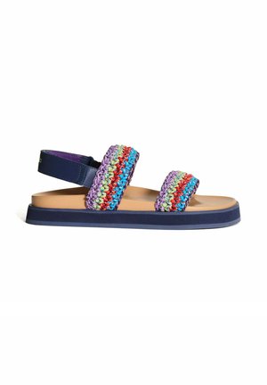 GALDANA - Sandalen met plateauzool - azul
