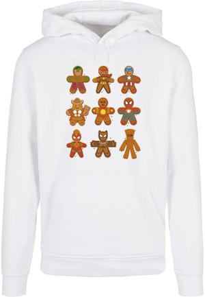 MARVEL UNIVERSE  CHRISTMAS GINGERBREAD AVENGERS  - Kapuzenpullover - white