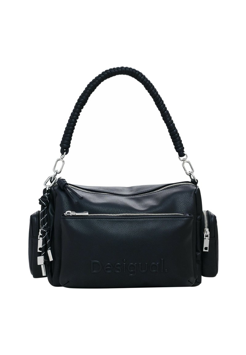 Desigual Borsa A Tracolla Donna - Cross Over Con Scritte, Unica E Colorata
