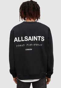 AllSaints Felpa - jet black