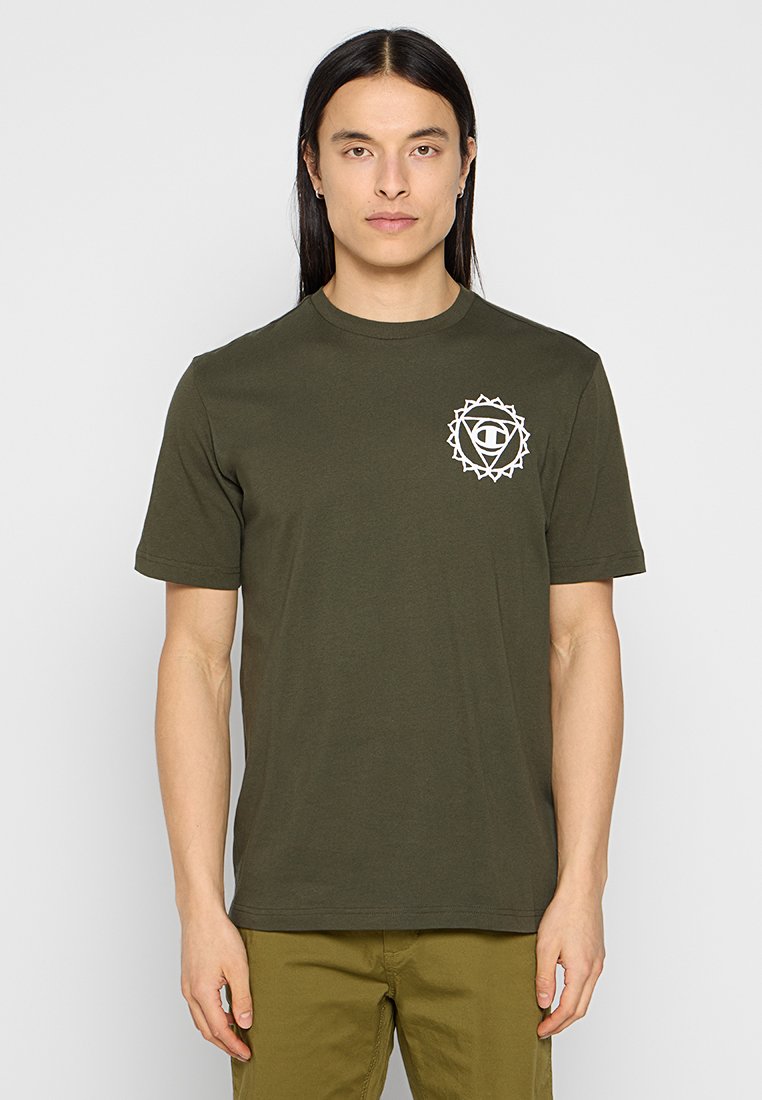 Champion T-shirt print groen