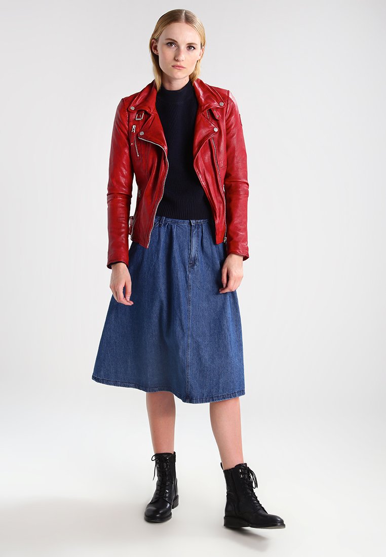 Freaky Nation BIKER PRINCESS Skinnjakke red Zalando.no Freaky Nation BIKER PRINCESS - Skinnjakke - neonmint