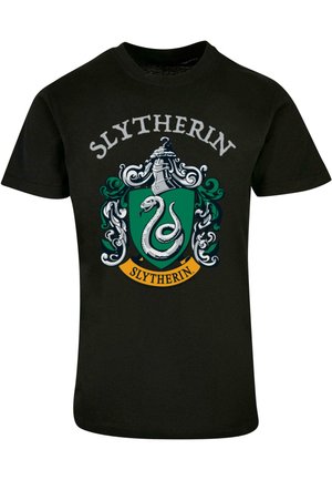 HARRY POTTER  SLYTHERIN CREST - T-shirt print - black