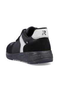 Rieker Sport Baskets basses - schwarz cement