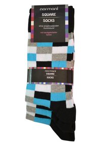 Normani SQUARE MID CUT 6 PACK - Socken - türkis