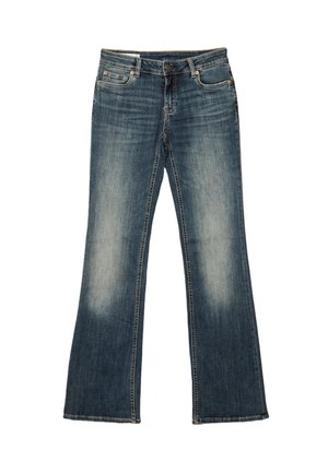 Stradivarius, D67 SLIM FIT BOOT-CUT JEANS 04867175 - Jean bootcut - mottled blue