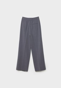 Stradivarius Pantaloni - silver-coloured
