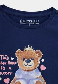 Guess TODDLER - T-shirt med print - blau