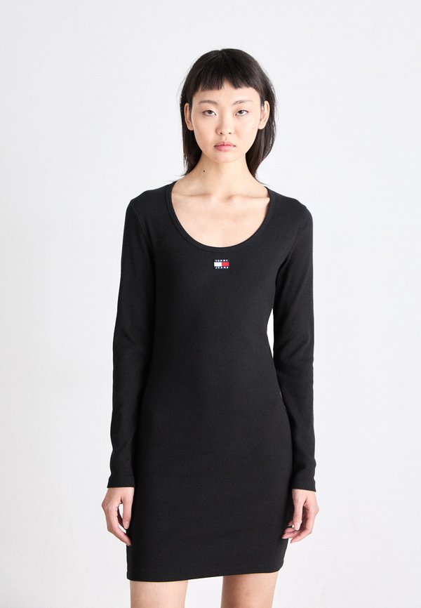 BADGE BODYCON DRESS - Jumper dress