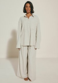 Next ROCHELLE LONG SLEEVE - Košilová halenka  - stone