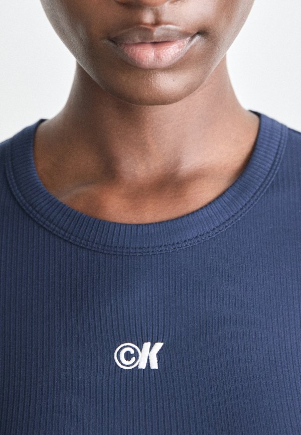 Jersey dress - dark sapphire2