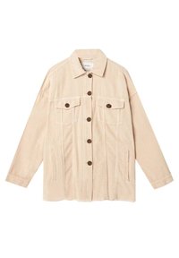 Stradivarius Pitkä takki - light brown