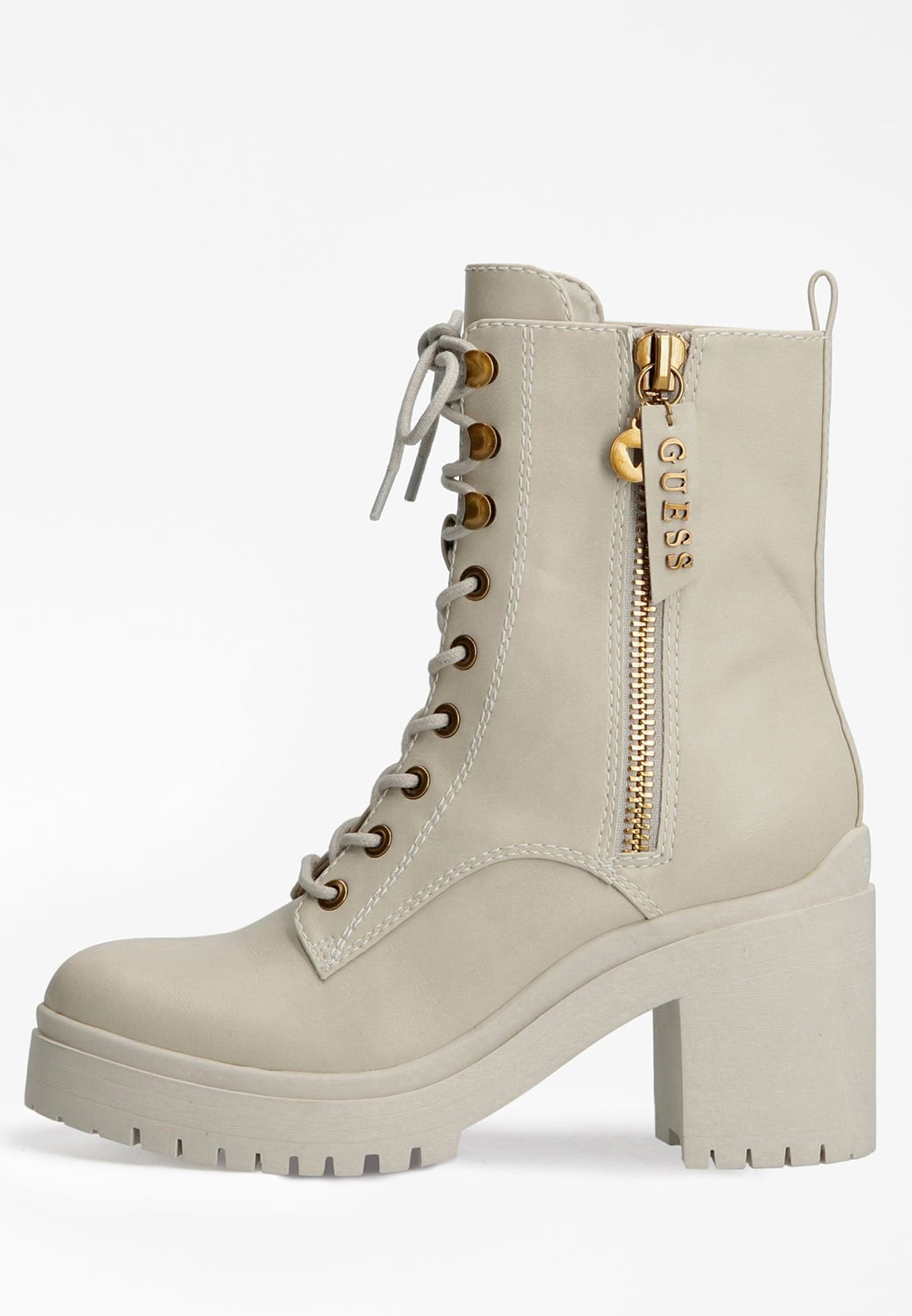 Guess CABRA LOGO - con - creme/beige -