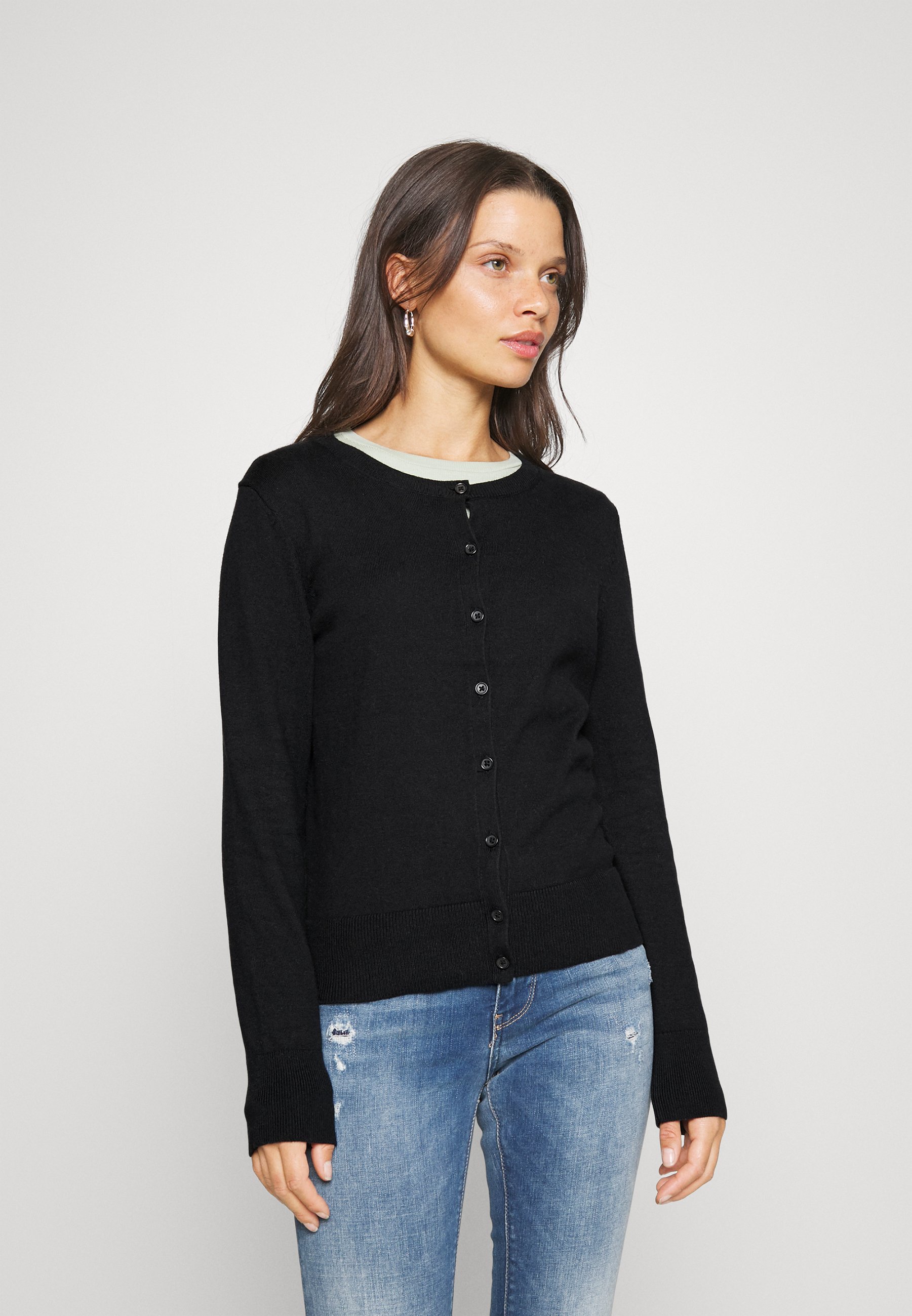 GAP Petite CREW CARDI - Cardigan - true 