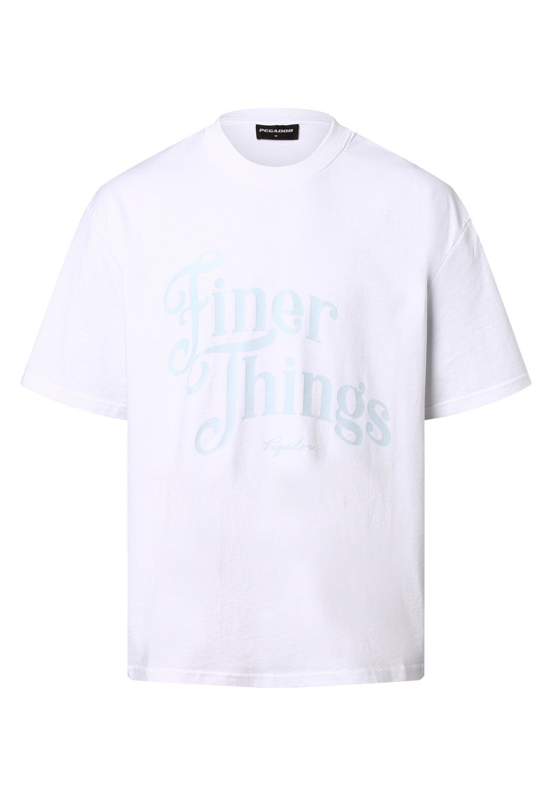 Pegador T-shirt print wit Pegador T-shirt print wit