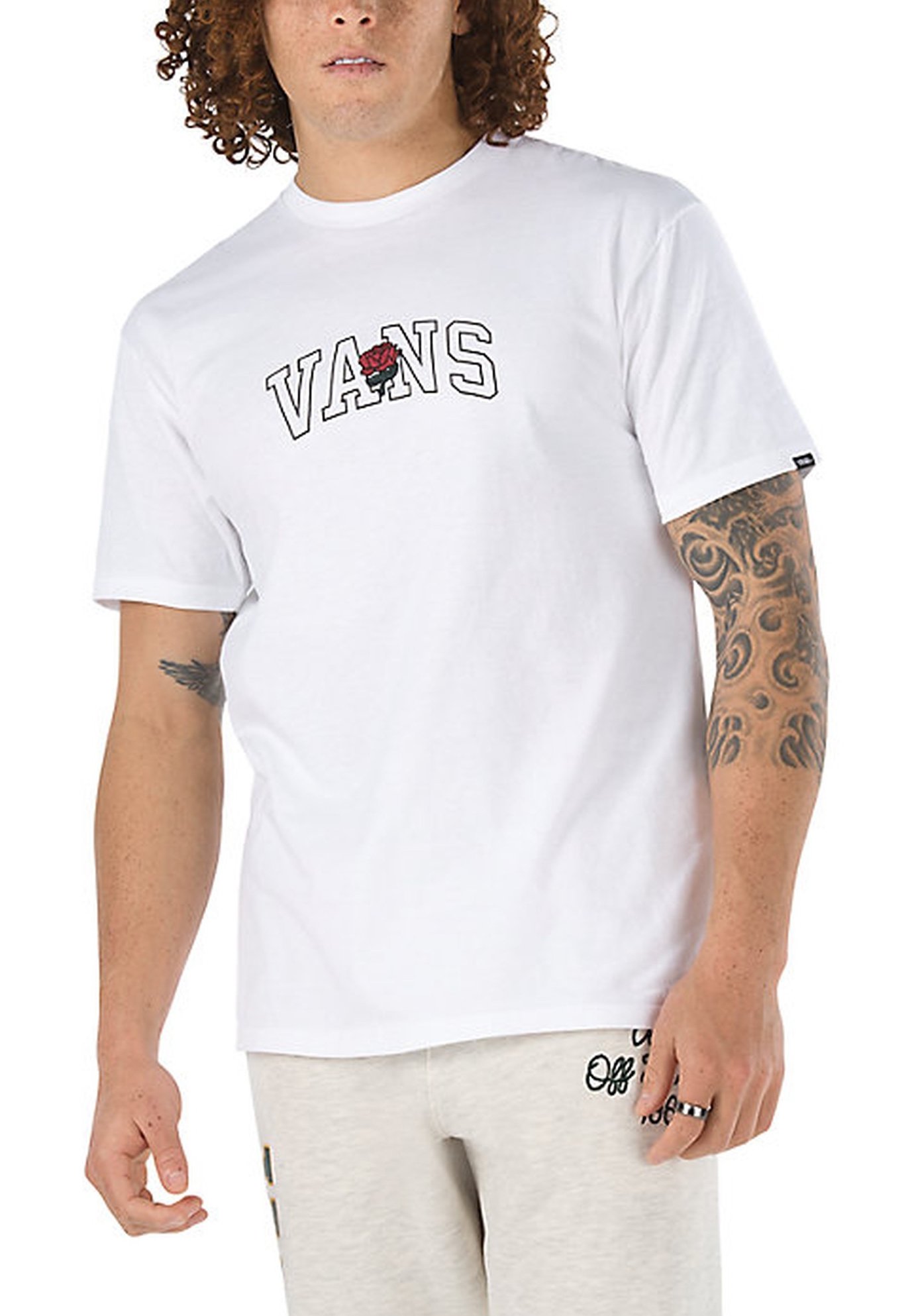 Vans MN 66 CHAMPS SS - T-shirt print 