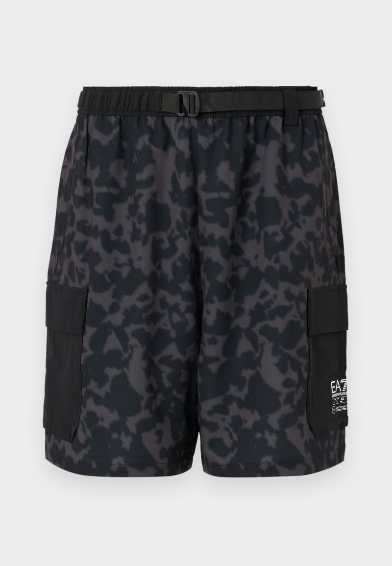 EA7 Emporio Armani Shorts donkergrijs
