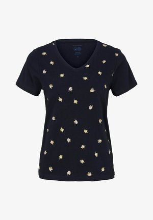MIT PRINTMUSTER - T-shirt z nadrukiem - sky captain blue