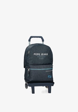 Pepe Jeans, PEPE JEANS PEPE JEANS EDMON BACKPACK ADAP TROLLEY 44CM MALE BLUE - Trolley - blue