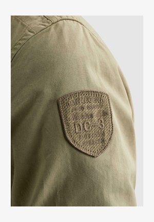 PME Legend, SHIRT JACKET WITH BACK PRINT - - Lichte jas - overland trek