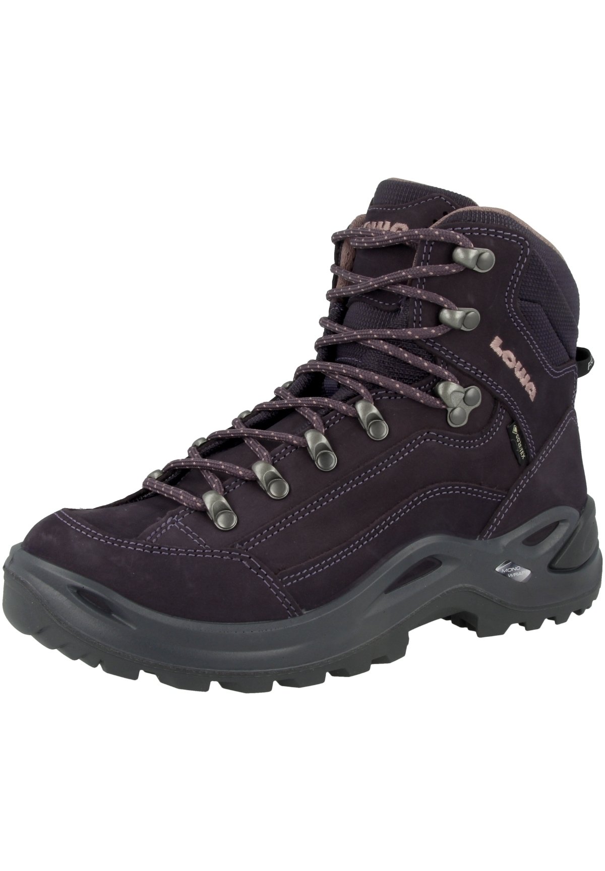 Lowa RENEGADE GTX MID - Outdoorschoenen - pflaume rosé/paars - Zalando.nl