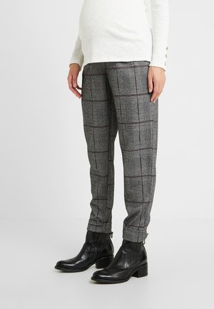 Pantalon classique - dark red