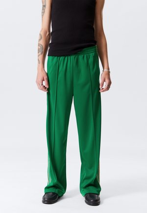 LOOSE STRAIGHT TRACKPANTS - Træningsbukser - dark green