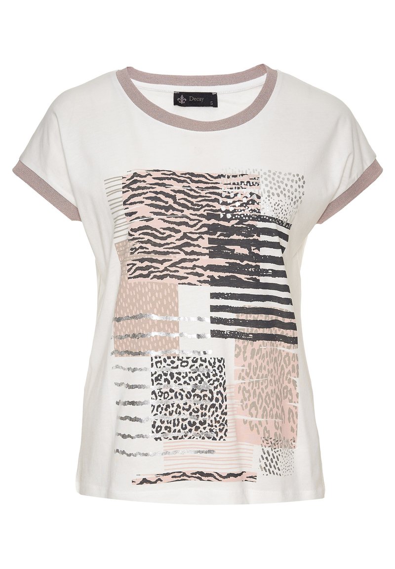 Damen T-Shirts | Decay T-Shirt print creme/offwhite - NP28074 Damen T-Shirts | Decay T-Shirt print creme/offwhite - NP28074