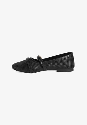 Desa, Ballerina's met enkelbandjes - black