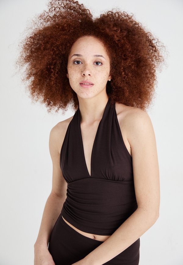 SOFT TOUCH HALTERNECK TOP - Top - mole2