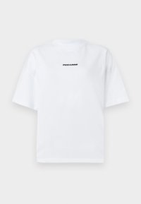 BRACY HEAVY OVERSIZED TEE - T-shirts - white/black
