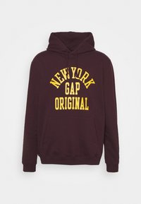 GAP Jersey con capucha - dark red
