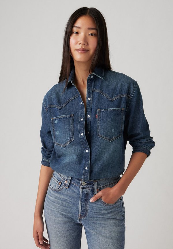 TEODORA WESTERN SHIRT - Button-down blouse - verified vintage top2