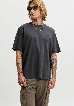 Jack & Jones, JJEARCHIVE GRAPHIC TEE SS O-NECK NOOS - Lihtne T-särk - asphalt