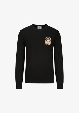 19V69 Italia, 19V69 ITALIA STRICKPULLOVER RICARDO WINTERSPORTS - Strickpullover - black