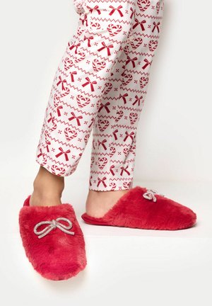 MIX MATCH - Hjemmesko - ruby plain